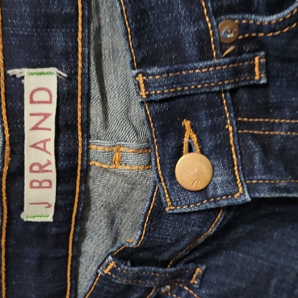 J Brand Blue Skinny Jeans 25 - Picture 3 of 4